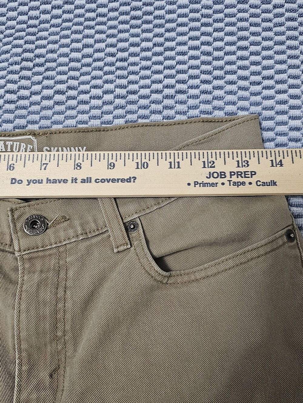 Levi's Signature Khaki Men's Skinny Jeans - Size 28 - Picture 5 of 7